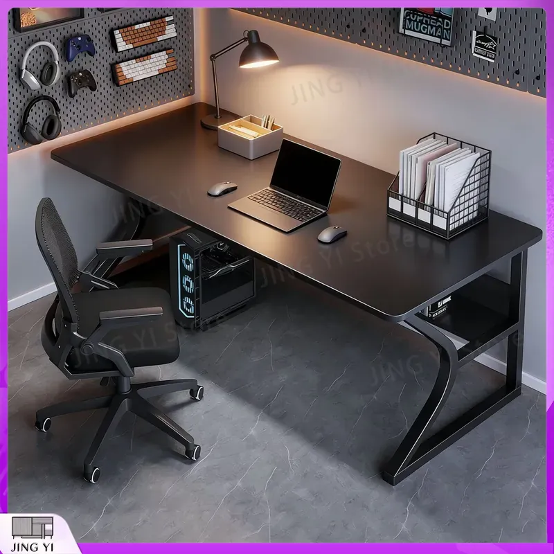 Pc Gaming Cafe - Escritorio de Juego Negro para Configuración