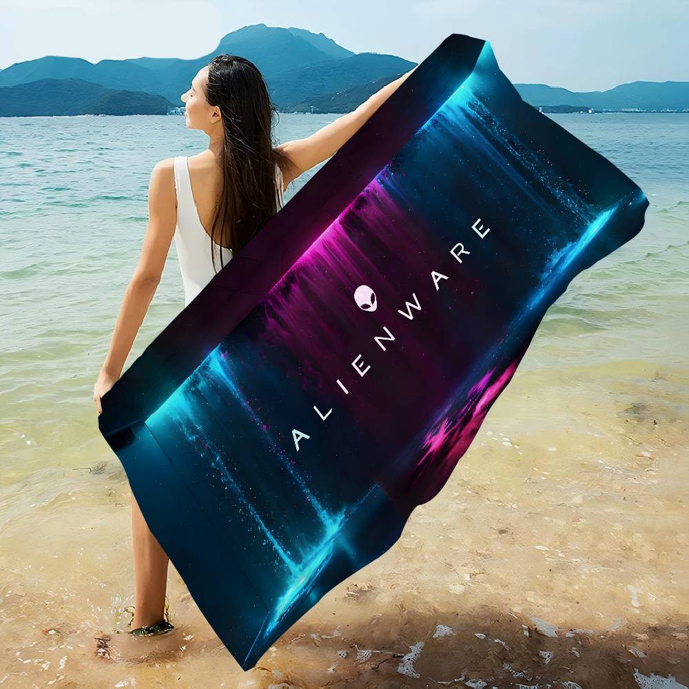 Pc Gaming Dell Alienware - Toallas de Playa Grandes de Microfibra