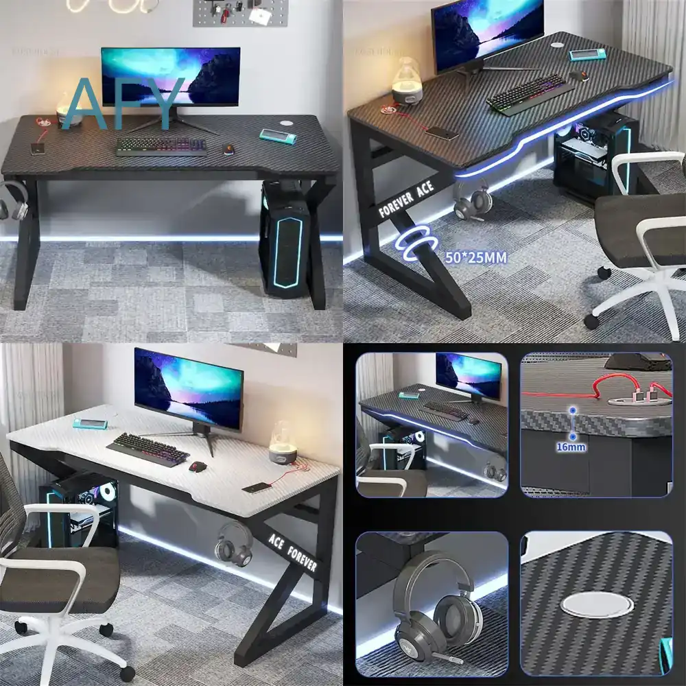 Pc Gaming Cafe - Escritorio Simple para Cibercafé, Escritorio para