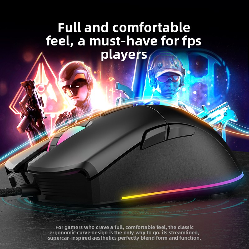 Ratón para Juegos con Cable pa - Pc Gaming Cafe reseña y precio