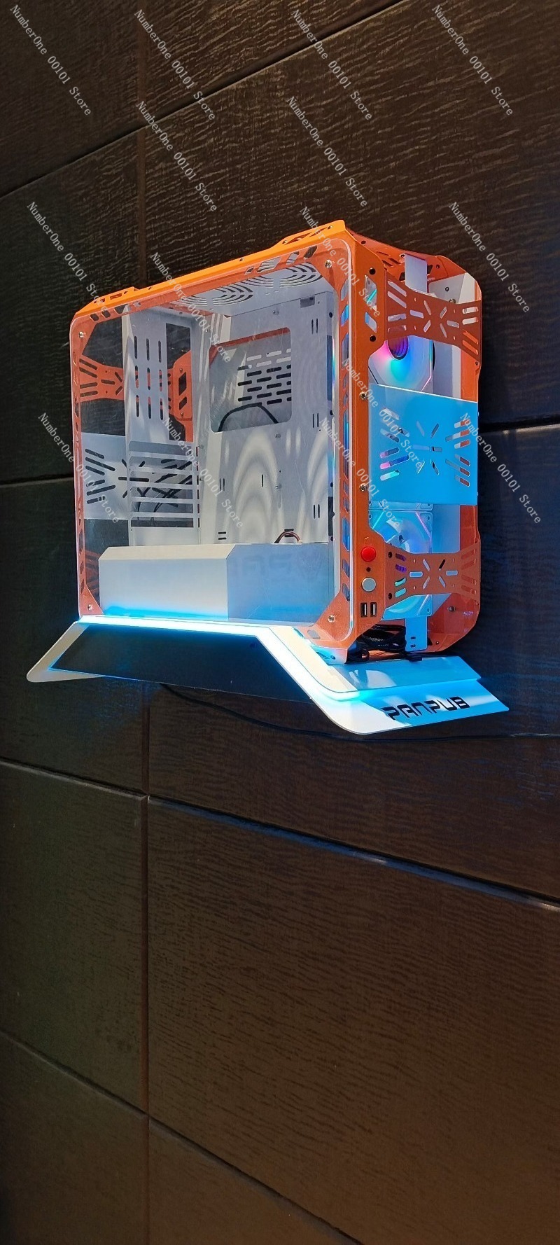 Caja de PC para juegos con luz - Pc Gaming Cafe reseña y precio