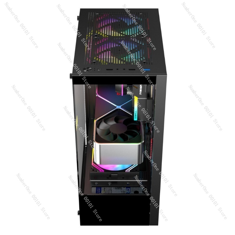 Caja de Ordenador Transparente - Pc Gaming Cafe reseña y precio