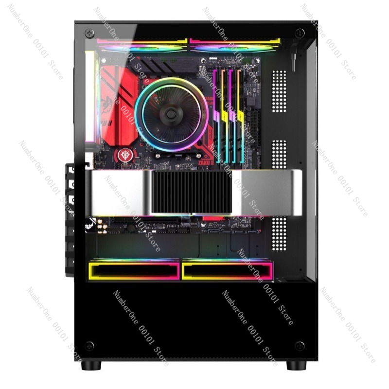 Caja de Ordenador Transparente - Pc Gaming Cafe reseña y precio