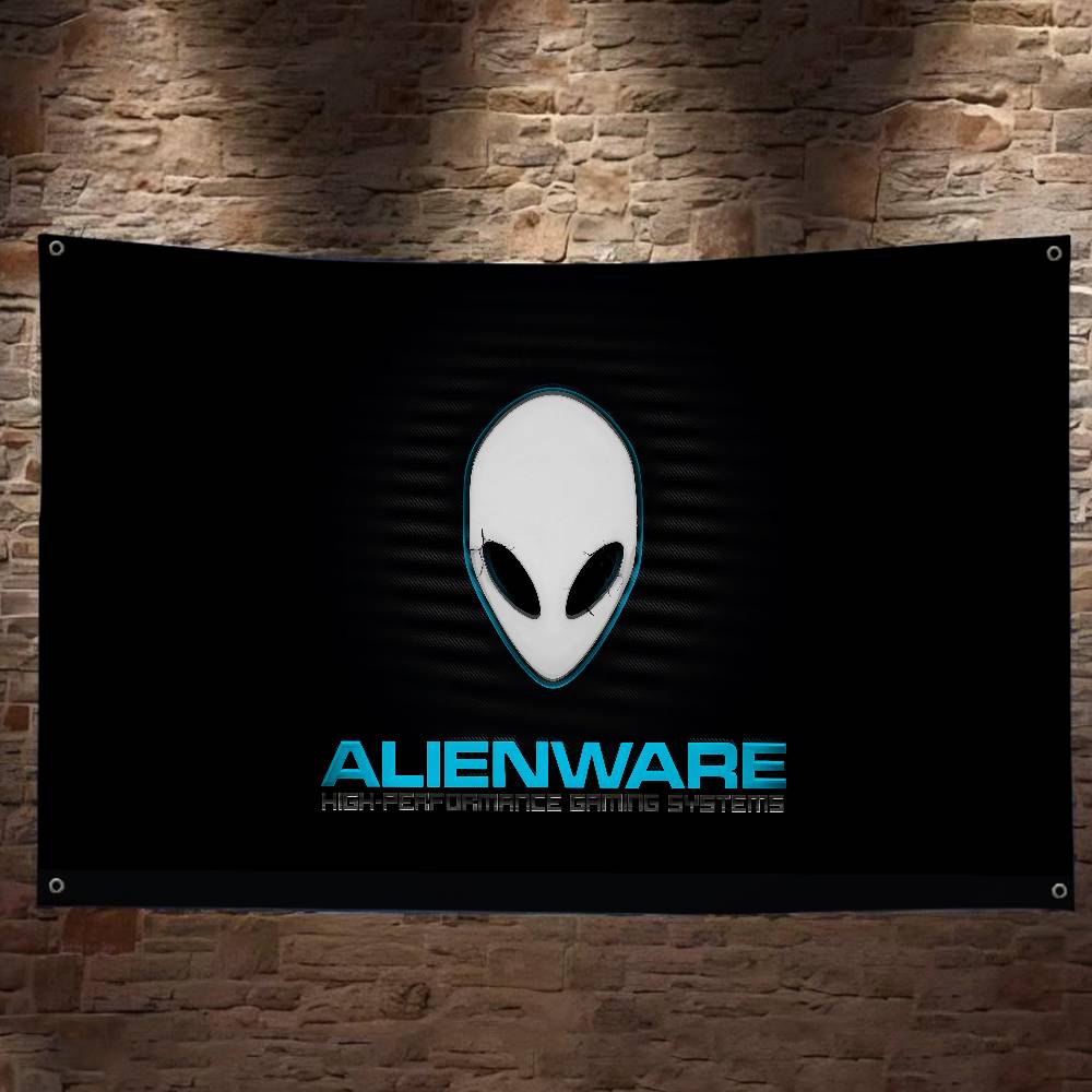 Bandera Decorativa con Diseño  - Pc Gaming Dell Alienware reseña y precio