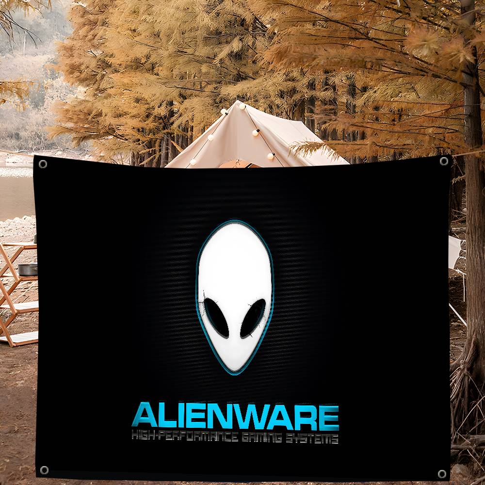 Bandera Decorativa con Diseño  - Pc Gaming Dell Alienware reseña y precio