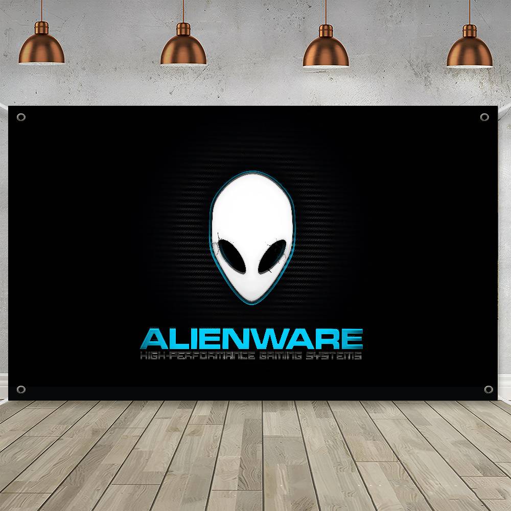 Bandera Decorativa con Diseño  - Pc Gaming Dell Alienware reseña y precio