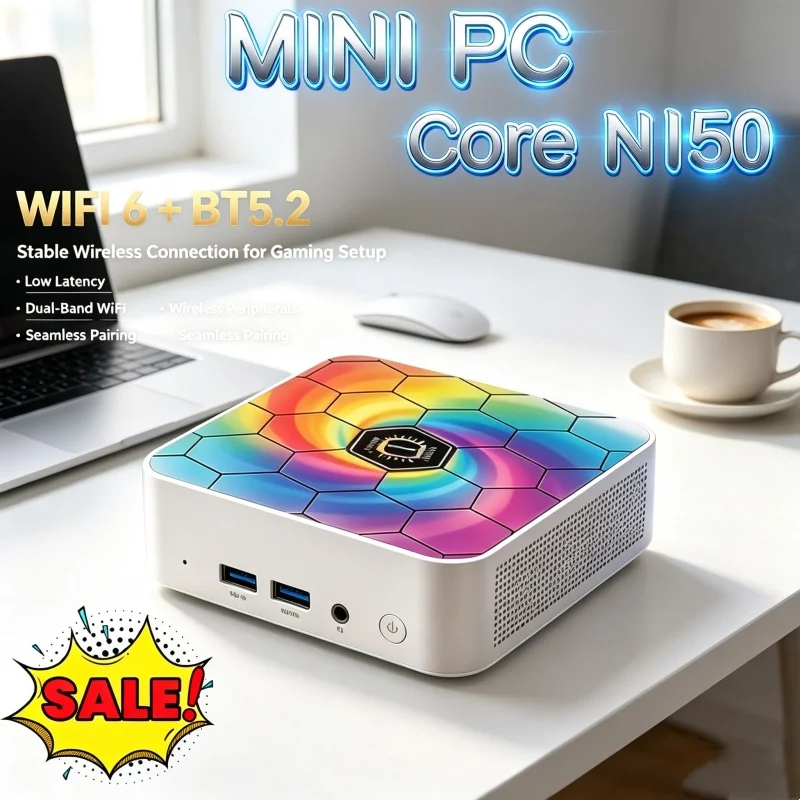 Mini PC Intel N150 Windows 11, - Pc Gaming Cafe reseña y precio